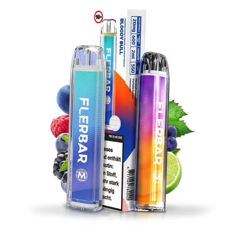 Flerbar Vape Einweg E-Zigarette - Alle Sorten jetzt mit Mesh Coil
