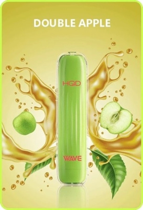 HQD Vape Wave Double Apple 600 Einweg E-Zigarette 600 Züge 18mg