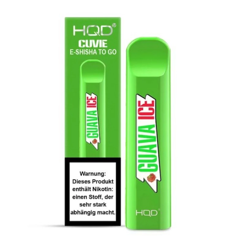 Guava Ice - HQD CUVIE Einweg E-Shisha 18mg