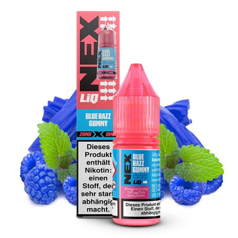 Nexliq Liquid - Blue Razz Gummy