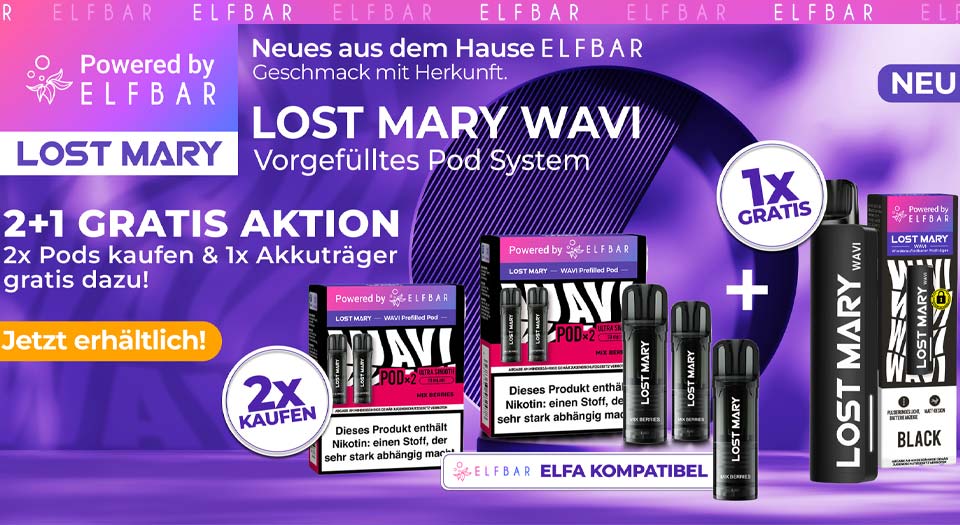 Elfbar Lost Mary Wavi Pods