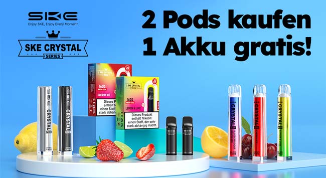 SKE Crystal Pro Pods - Promo Aktion