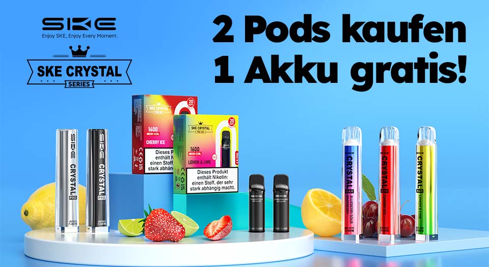 SKE Crystal Pro Pods - Promo Aktion
